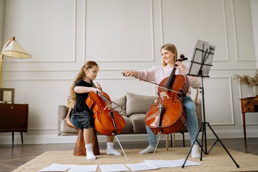 musicians practicing together