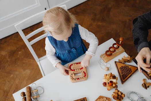 children learning through play